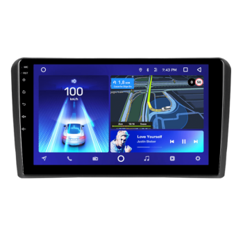 NAVIGATIE AUTO TEYES CC2 PLUS AUDI A3 8P 2003-2013 4+64GB 9" QLED OCTA-CORE 1.8GHZ, ANDROID 4G BLUETOOTH 5.1 DSP