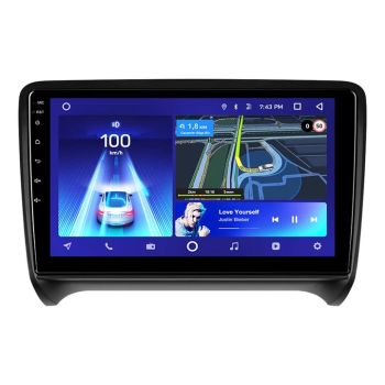 Navigatie Auto Teyes CC3 Audi TT 8J 2006-2014 6+128GB 9" QLED Octa-core 1.8Ghz, Android 4G Bluetooth 5.1 DSP