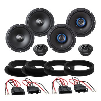 Autotek Difuzoare Auto VW Golf 5 2003 - 2009 Usi Fata si Spate