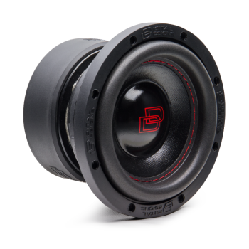 DD Audio Redline RL-506D4 Subwoofer Auto 16,55cm (6,5″), RMS 400W, Dual 4-Ohmi