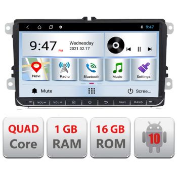 EDT-E205 Unitate Multimedia cu Android Dedicata VW Skoda Seat