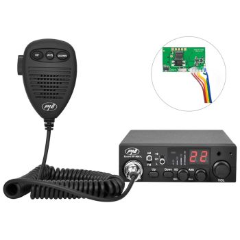Kit Statie radio CB PNI Escort HP 8001L si Modul de ecou si roger beep PNI ECH01