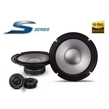 Difuzoare Auto Alpine S2-S80C, Componete 20cm, RMS 85W