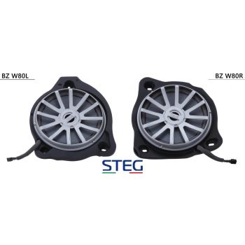 Subwoofer Auto Steg BZ 8N, Dedicat Mercedes, 50W RMS,  Set 2 Bucati