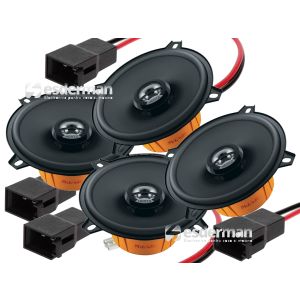 Pachet Difuzoare Dacia Duster 2010 - 2017 Hertz DCX 130.3 RMS 80W
